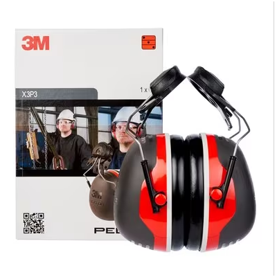 3M™ PELTOR™Cuffie auricolari Serie X,   X3A Cuffia temporale rossa  33 dB