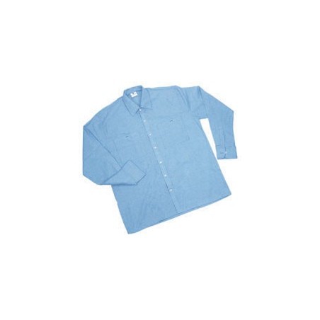 Camicia Manica Lunga Azzurra Worker Rl74