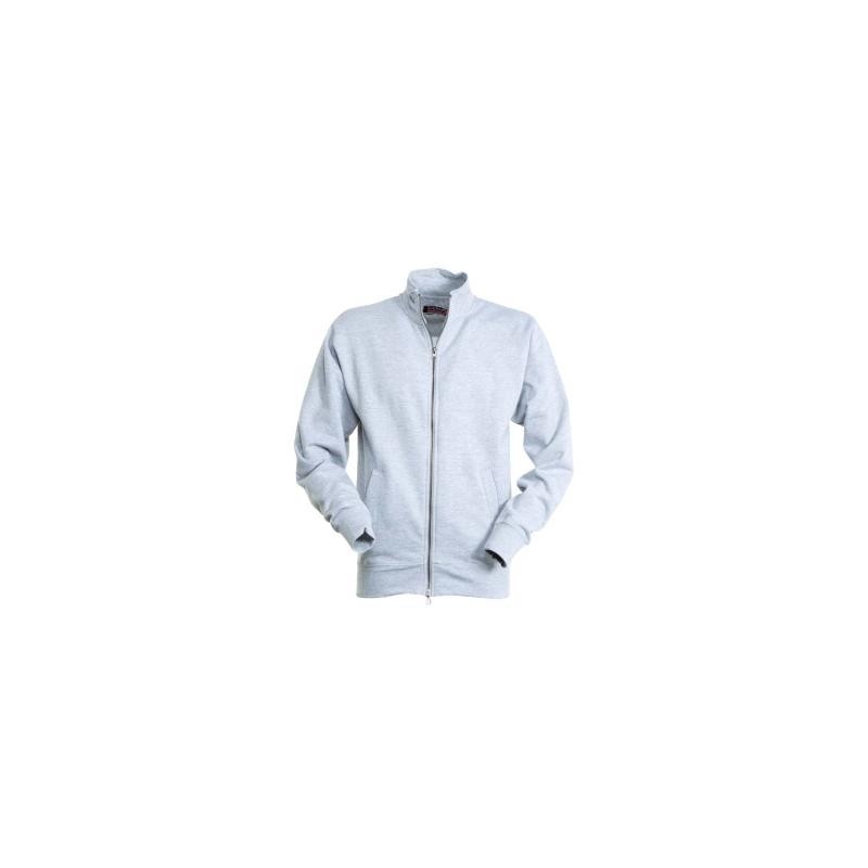 Felpa Panama Full Zip 70% Cot. 30% Pol.