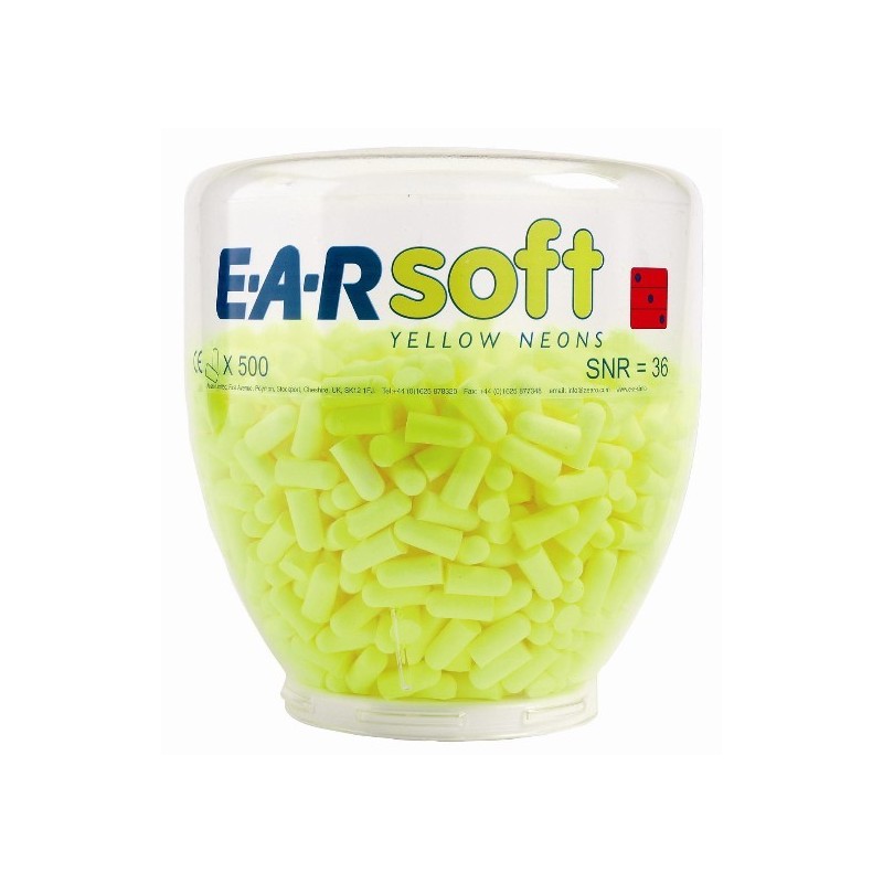 Boccione Ricarica 3M Earsoft Neons 500Pa