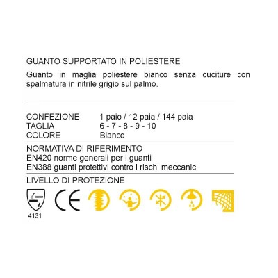 Guanti Flexisoft 2470 Nitrile/Nylon