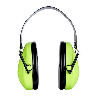 3M™ PELTOR™ Optime™ I Cuffie auricolari, 27 dB, giallo, Hi-Viz, con bardatura temporale, H510A-470-GB