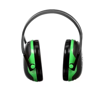 Cuffia 3M Serie X  X1A Temporale Verde