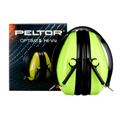 3M™ PELTOR™ Optime™ I Cuffie auricolari, 27 dB, giallo, Hi-Viz, con bardatura temporale, H510A-470-GB