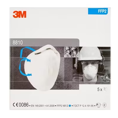 Respiratore 3M 8810 Ffp2 Nr D