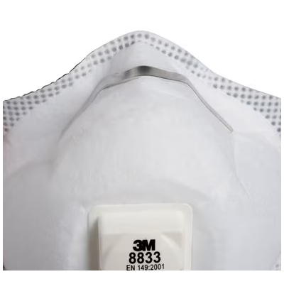 Respiratore 3M 8833 Ffp3 R D C/Valvola
