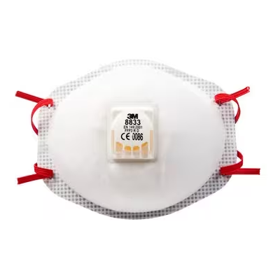 Respiratore 3M 8833 Ffp3 R D C/Valvola